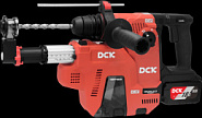 Перфоратор аккумуляторный бесщеточный DCK KRH20V-26, пылесборник, 18В. 2,8 дж, без АКБ и З/У